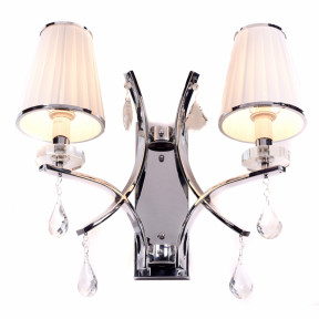 Бра LUMINA DECO(Glamour) LDW 66247-2 WT+CHR